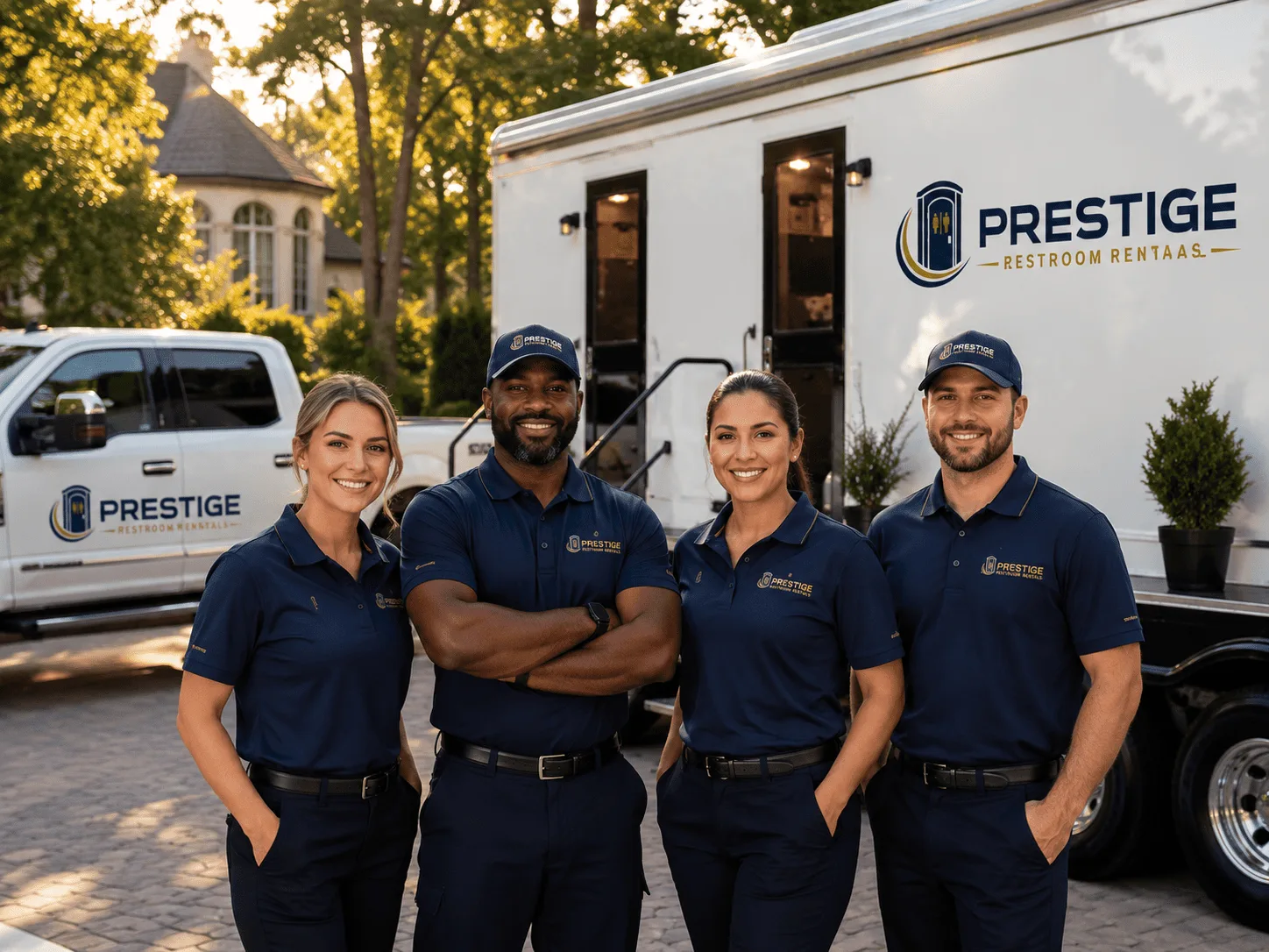 Trusted Luxury Portable Restrooms company in Goree, TX
